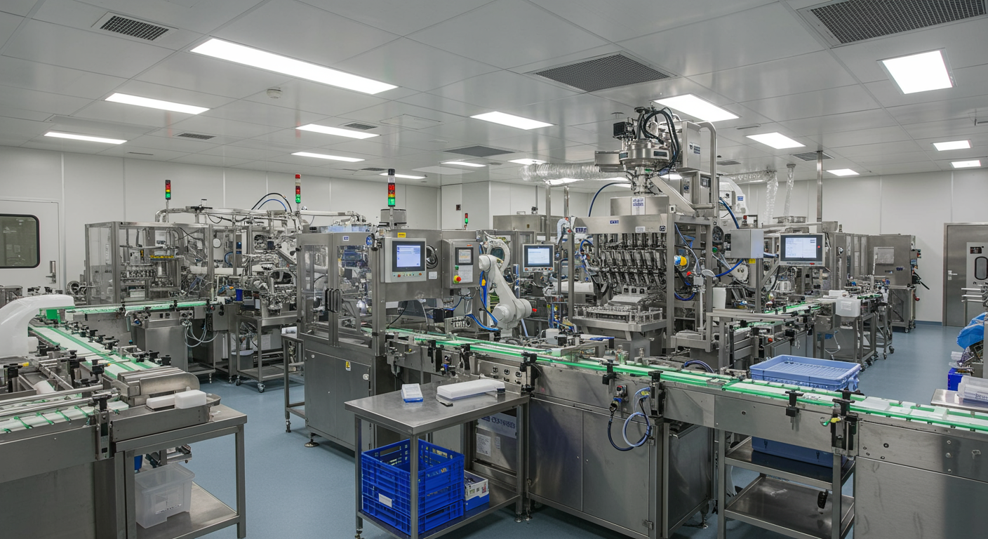 Medikal cihaz fason üretim tesisi